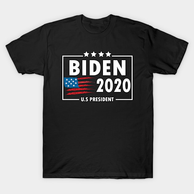 Joe Biden For President 2020 T-Shirt by UranusArts